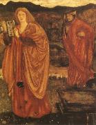 Sir Edward Coley Burne-Jones, Merlin and Nimue